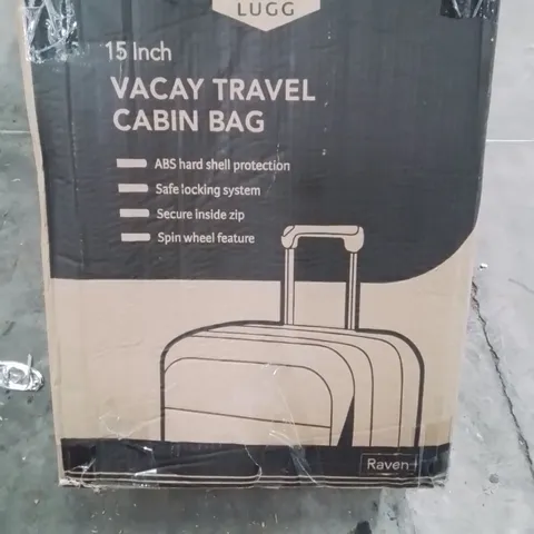 BOXED LUGG VACAY TRAVEL CABIN BAG