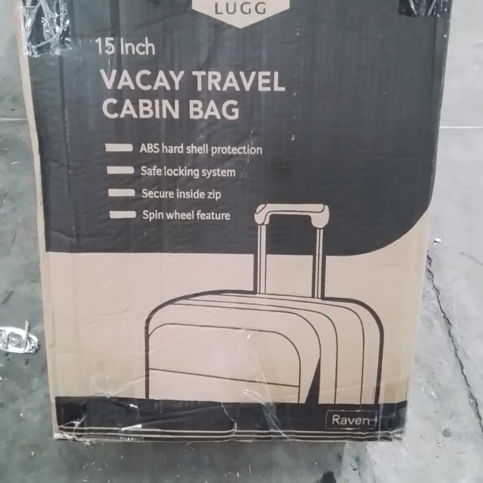 BOXED LUGG VACAY TRAVEL CABIN BAG