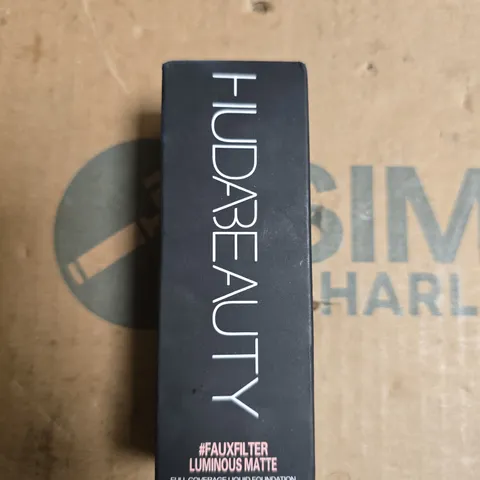 HUDA BEAUTY FAUX FILTER FOUNDATION – LUMINOUS MATTE, 35 ML (BOXED)