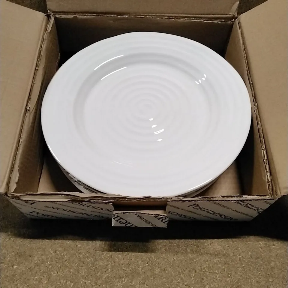 BOXED SOPHIE CONRAN- WHITE - DINNER PLATE SET OF 4 (1 BOX)