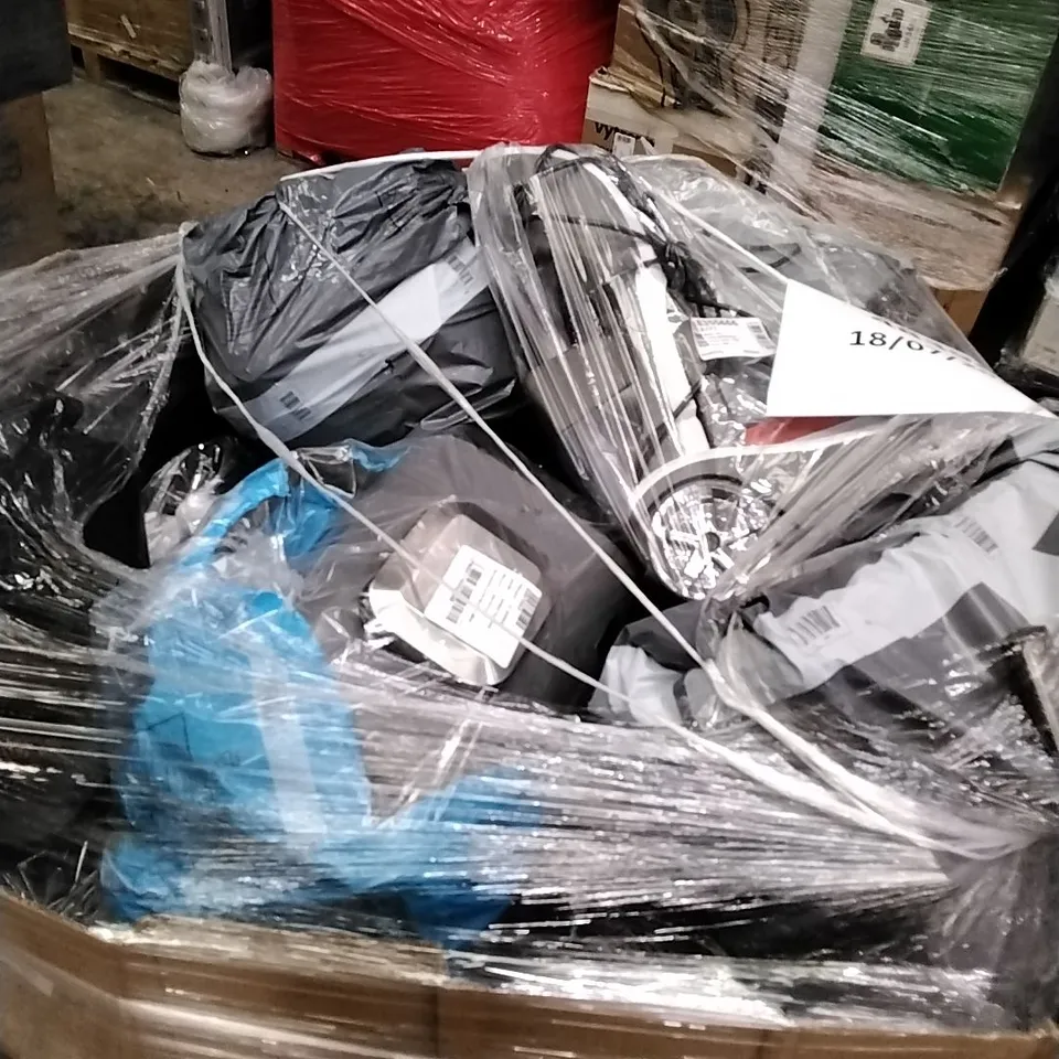 PALLET OF APPROXIMATELY 25 UNPROCESSED RAW RETURN HOUSEHOLD AND ELECTRICAL GOODS TO INCLUDE;