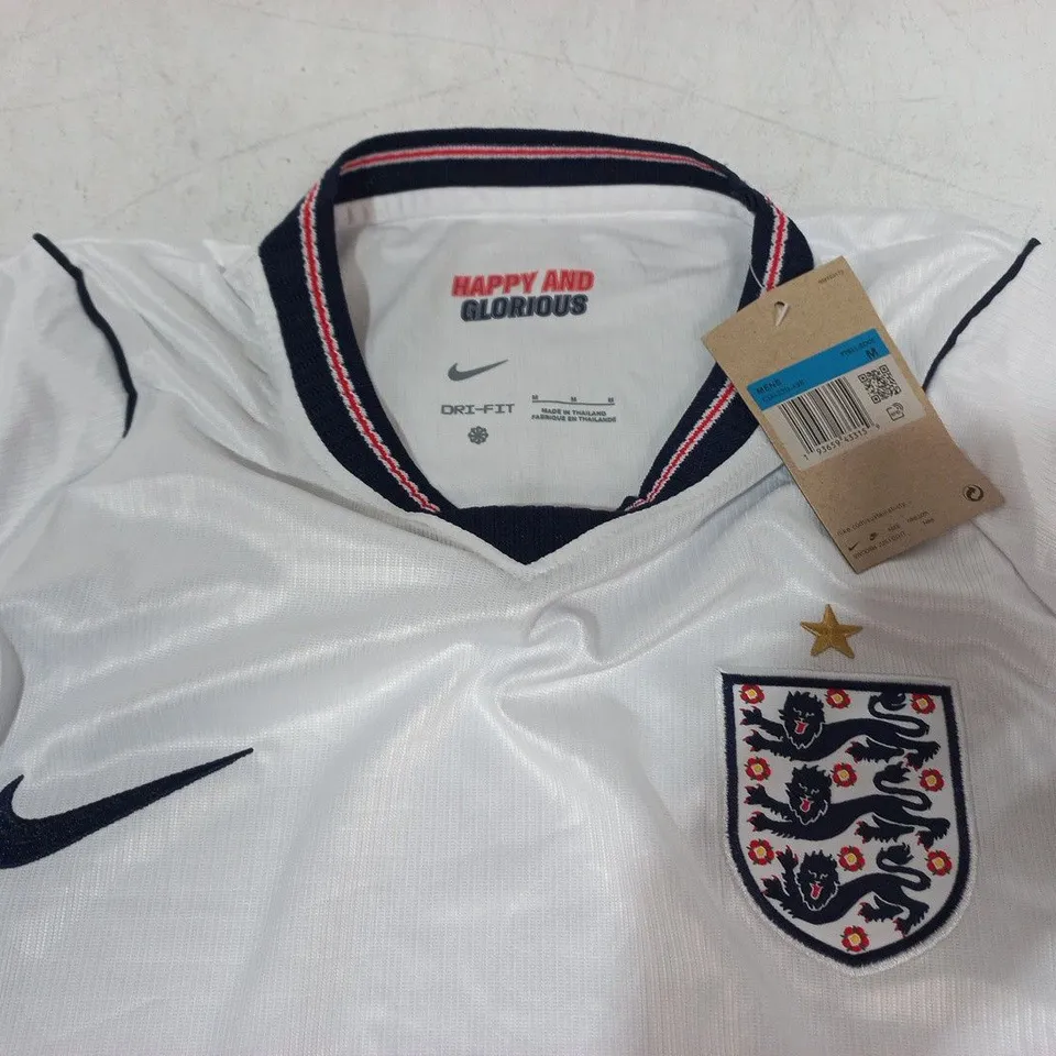 NIKE ENGLAND WHITE FOOTBALL JERSEY - M
