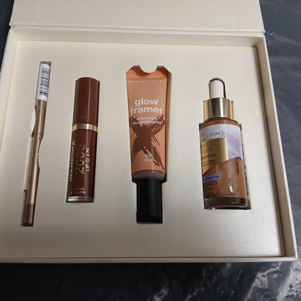 BOXED MAX FACTOR ISLE OF GLOW GIFT SET