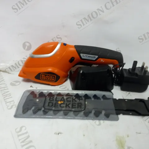 BLACK+DECKER GSL700 7V LI-ION CORDLESS SHEAR SHRUBBER KIT