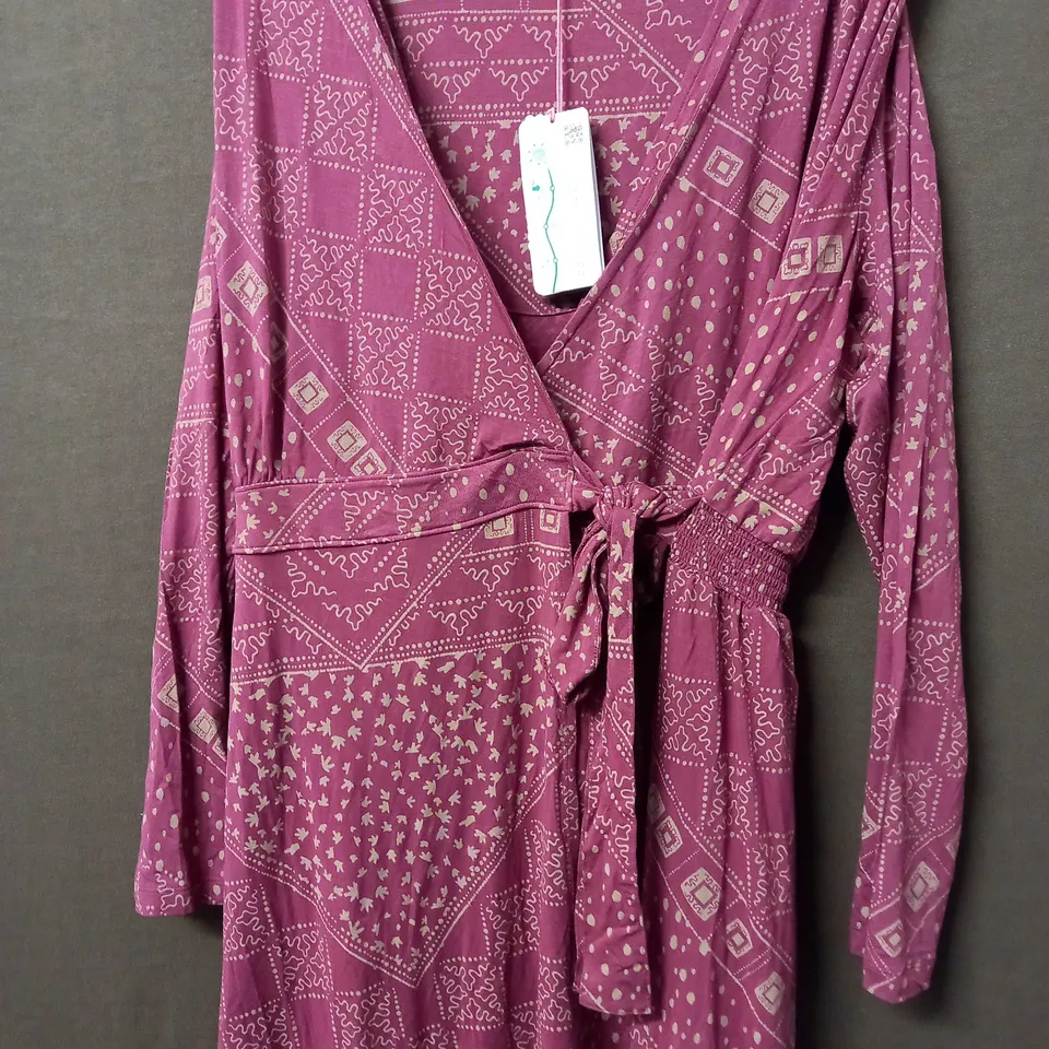 WHITE STUFF ROSE ECO VERO WRAP DRESS - UK 18