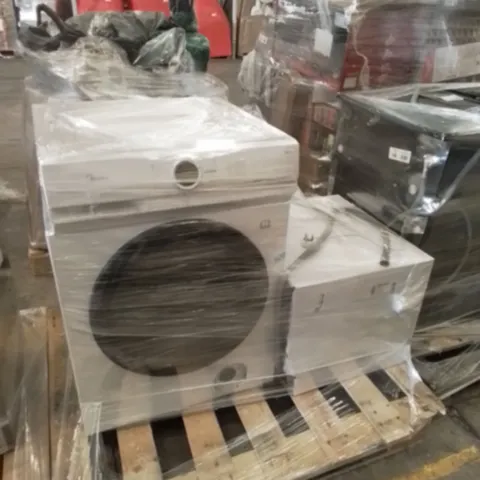 MIDEA MF10ED80B FREESTANDING WASHER DRYER AND COMFEE DISHWASHER TD602E-W FREESTANDING DISHWASHER