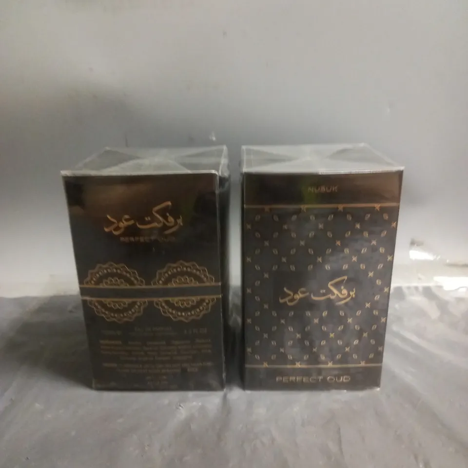 SEALED X5 NUSUK "PERFECT OUD" EAU DE PARFUM 100ML