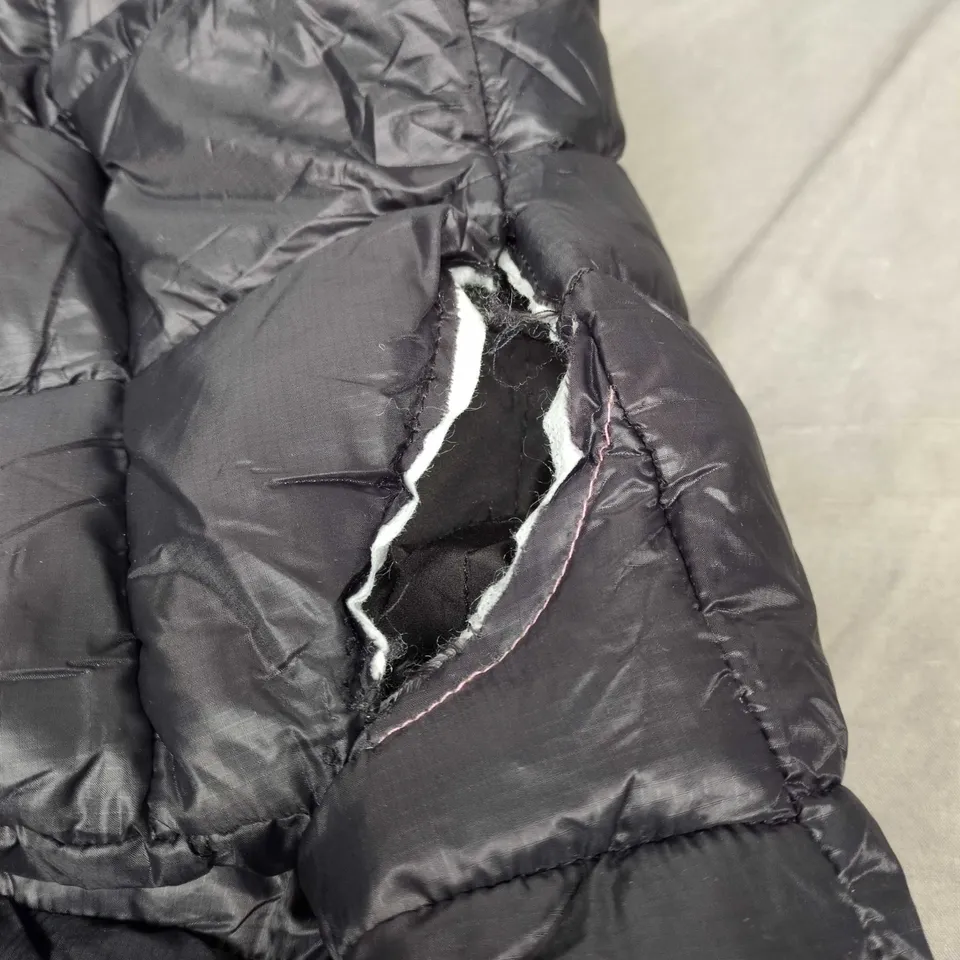 MONTBELL BLACK QUILTED DOWN JACKET – LARGE