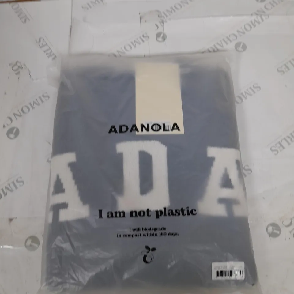 BAGGED ADANOLA OVERSIZED KNIT SWEATSHIRT SIZE M