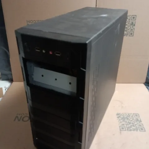UNBRANDED BLACK MID-TOWER PC COMPUTER CASE