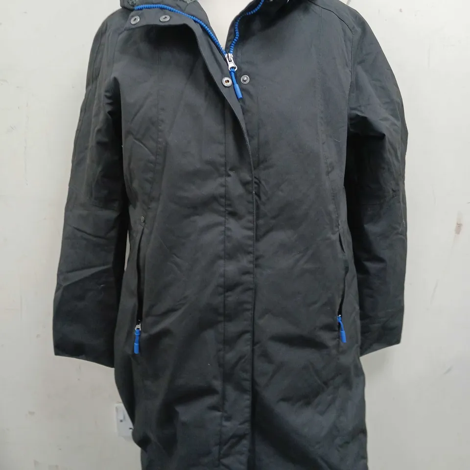 SEASALT CORNWALL LONG RAIN COAT - SIZE UK 14