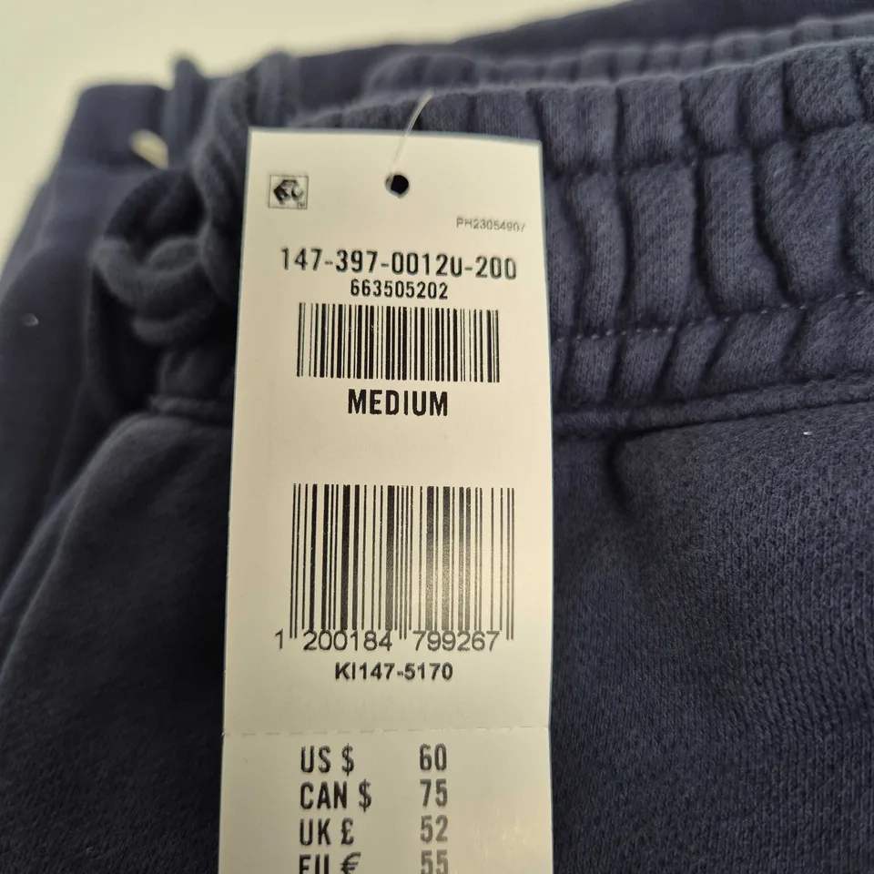 ABERCROMBIE & FITCH NAVY SWEATPANTS – MEDIUM