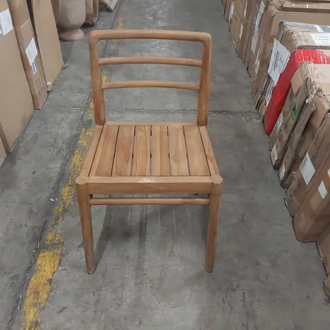 ST MAWES DINING CHAIR NATURAL TEAK