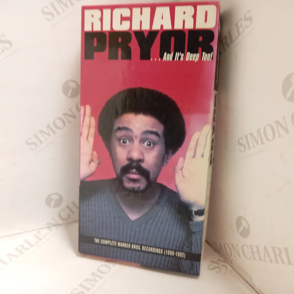 RICHARD PRYOR … AND ITS DEEP TOO! THE COMPLETE WARNER BROS. RECORDINGS (1968-1992)
