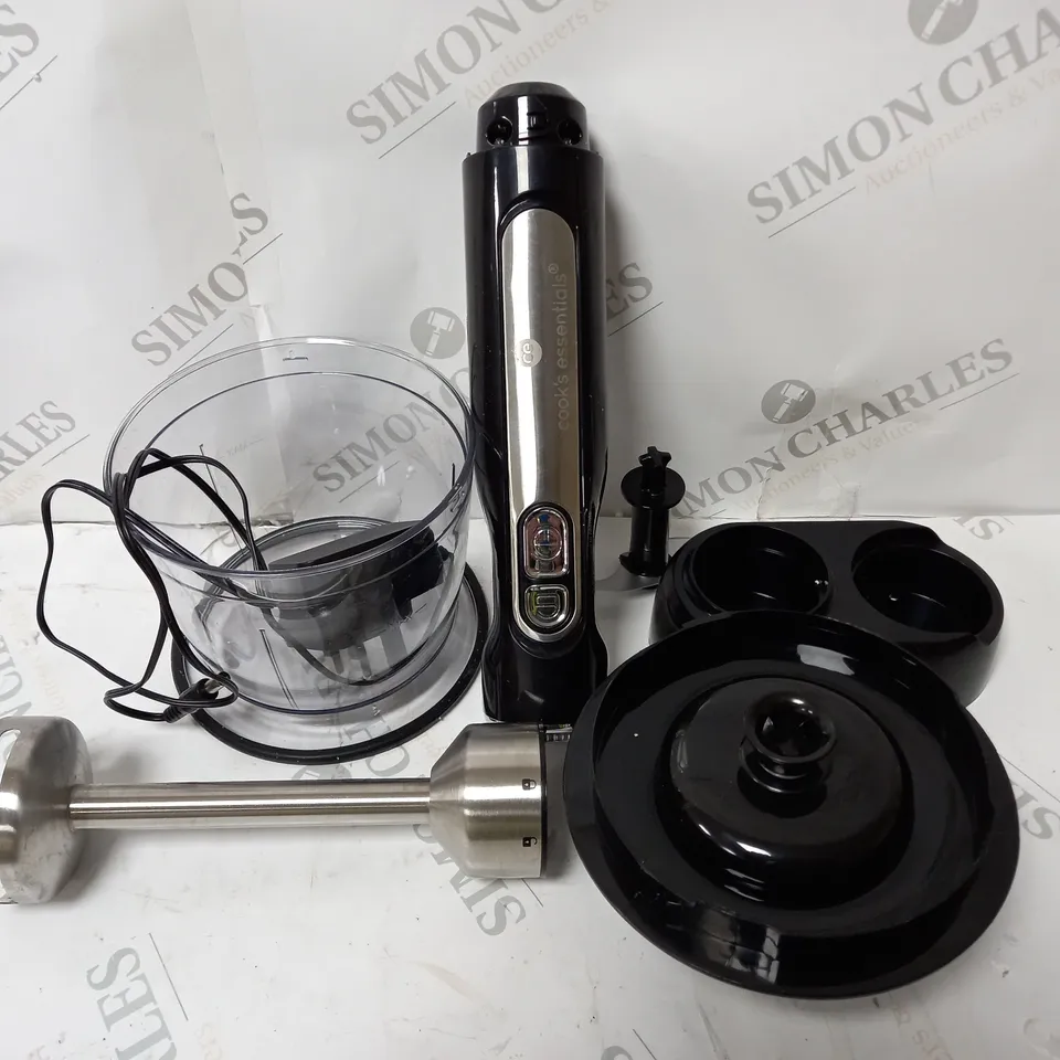 COOK'S ESSENTIALS CORDLESS STICK BLENDER 