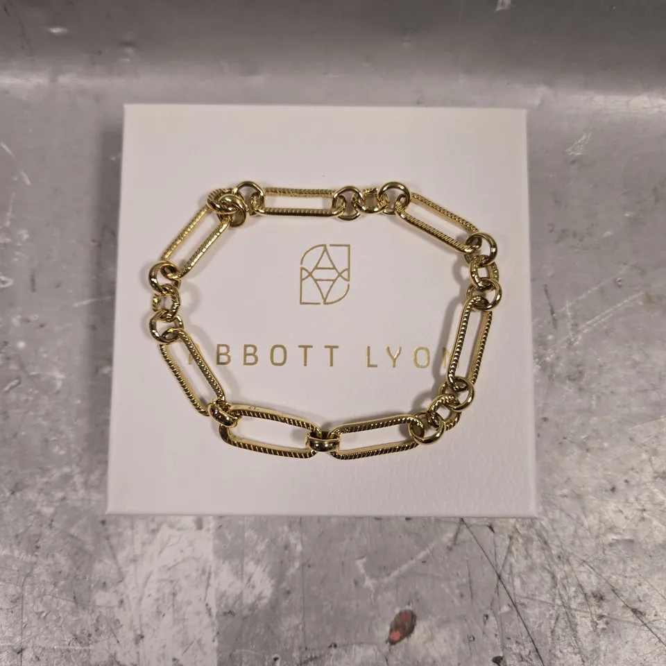 ABBOTT LYON LINK CHAIN BRACELET 
