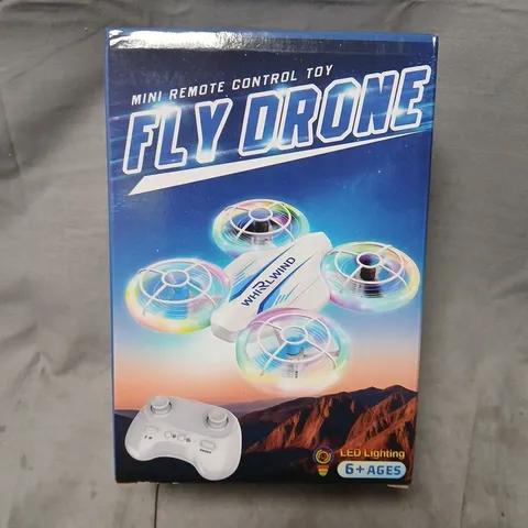FLY DRONE – MINI REMOTE CONTROL QUAD DRONE (WHIRLWIND) BOXED