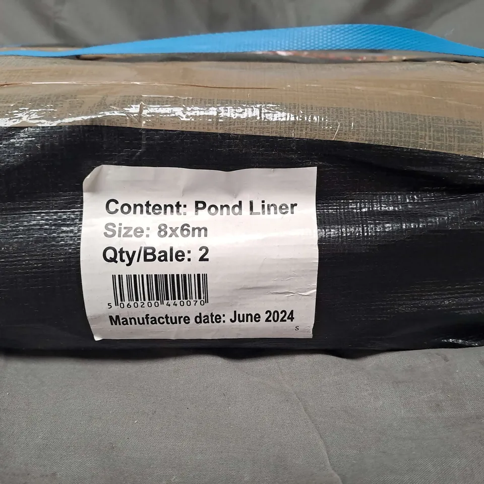 PONDKEEPER POND LINER 8X6M