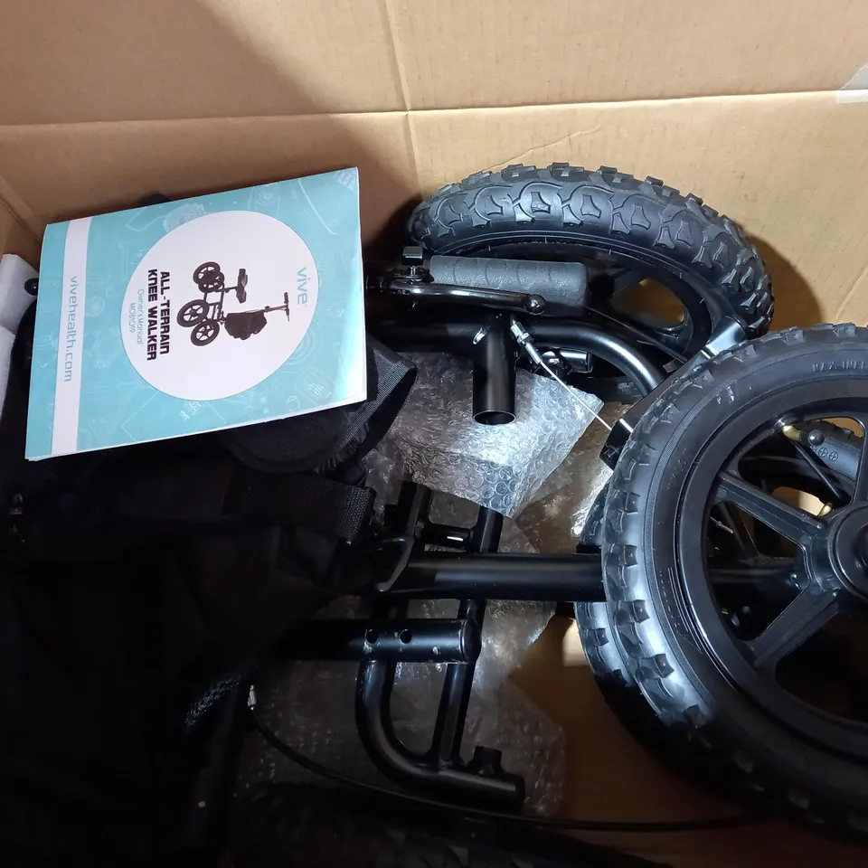 BOXED VIVEHEALTH BLACK  KNEE WALKER 