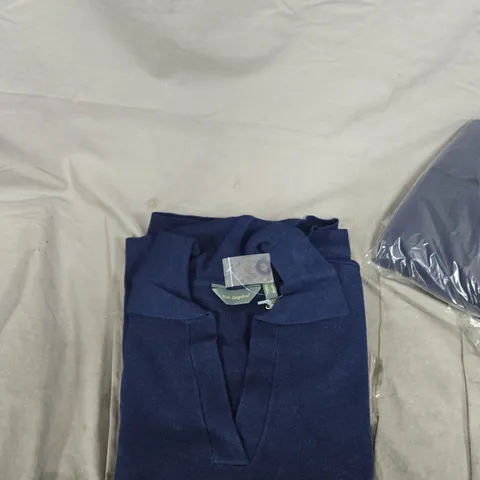 RUTH LANGSFORD NAVY KNIT JUMPER – UK M