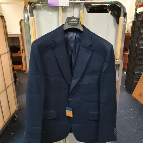 CHARLES TYRWHITT NAVY WOOL SLIM FIT JACKET β UK 44R