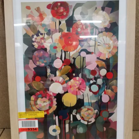 RETRO FLOWERS VOL.12 - SINGLE PICTURE FRAME PRINT