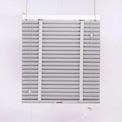 BOXED FAUXWOOD TAPE VENITIAN BLINDS WHITE (1 BOX)