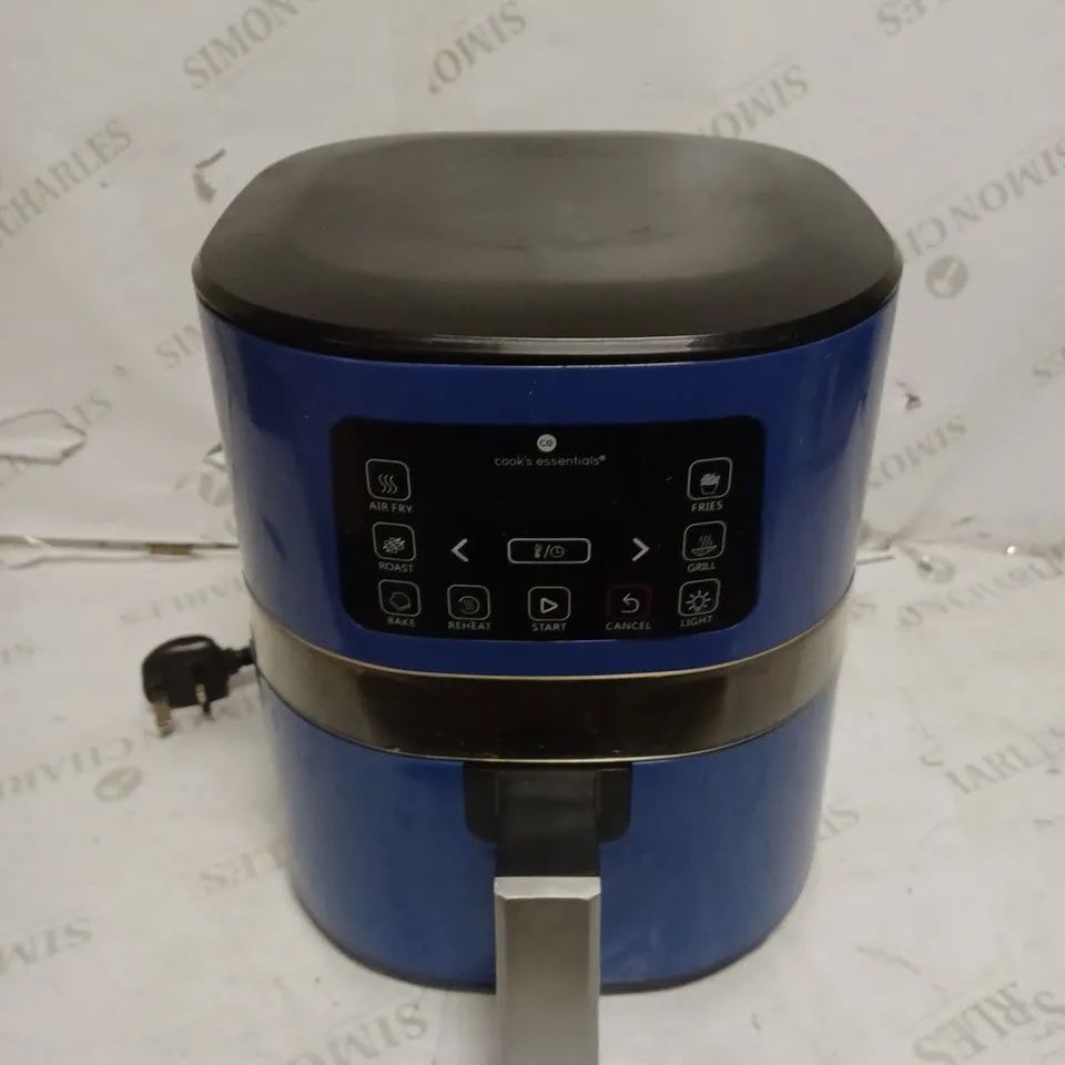 COOK'S ESSENTIALS 4.0L AIR FRYER - SAPPHIRE