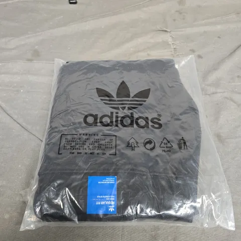 BAGGED ADIDAS REGULAR FIT TRACKSUIT BOTTOMS - SIZE L