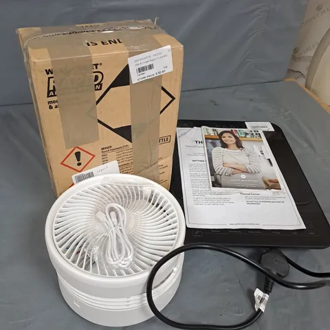 APPROXIMATELY 8 ASSORTED ITEMS TO INCLUDE PORTABLE INDUCTION HOB, FOLDABLE FAN, WET & FORGET RAPID, ETC