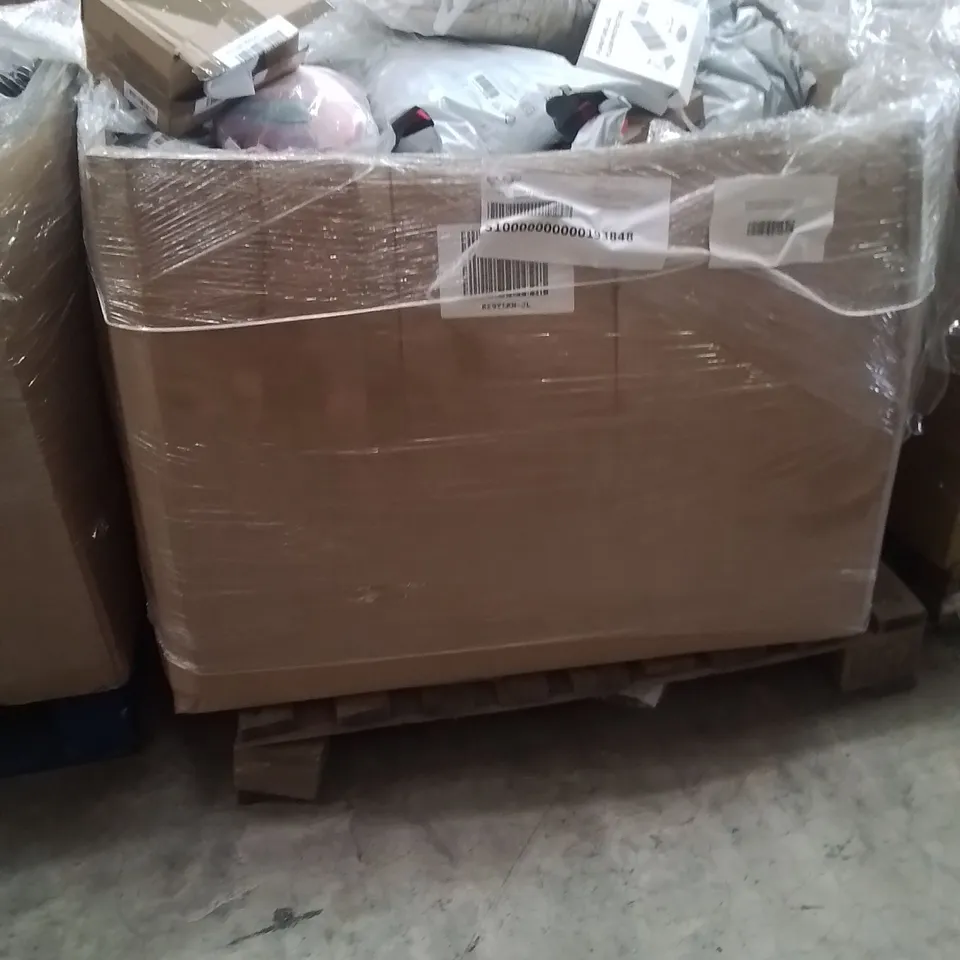 PALLET OF TECH,FASHION,AUTO ACCESSORIES,HOUSEHOLD GOODS AND PRODUCTS TO INCLUDE;BLANKET,SUN GLASSES,HAIR BRUSH
