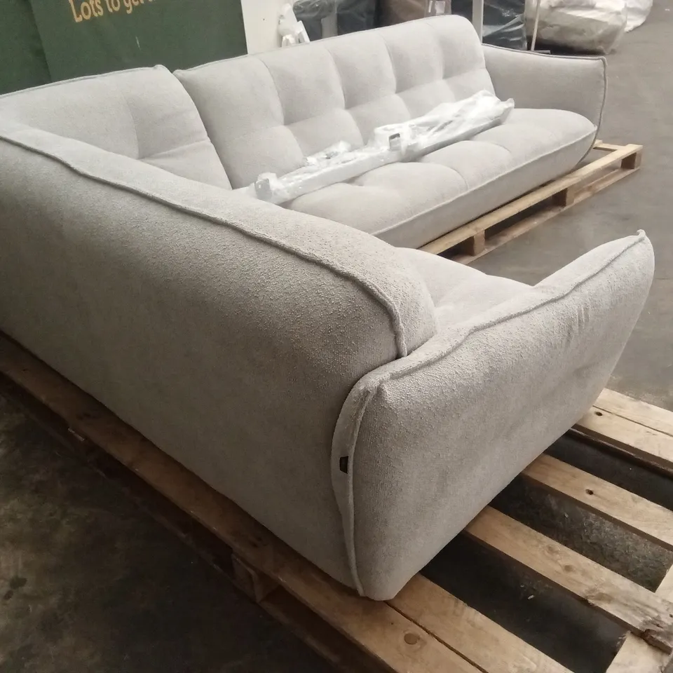 QUALITY DESIGNER ITALIAN MADE SEVILLE LARGE FABRIC CORNER SOFA