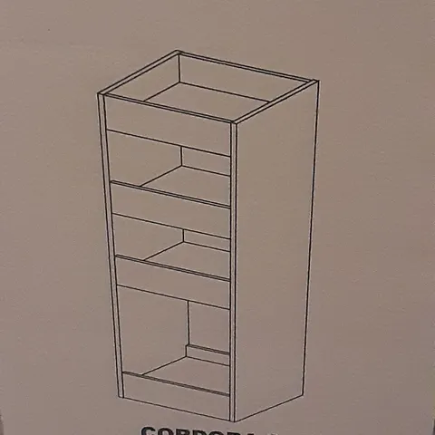 BOXED CORDOBA 2 STORAGE UNIT IN WHITE