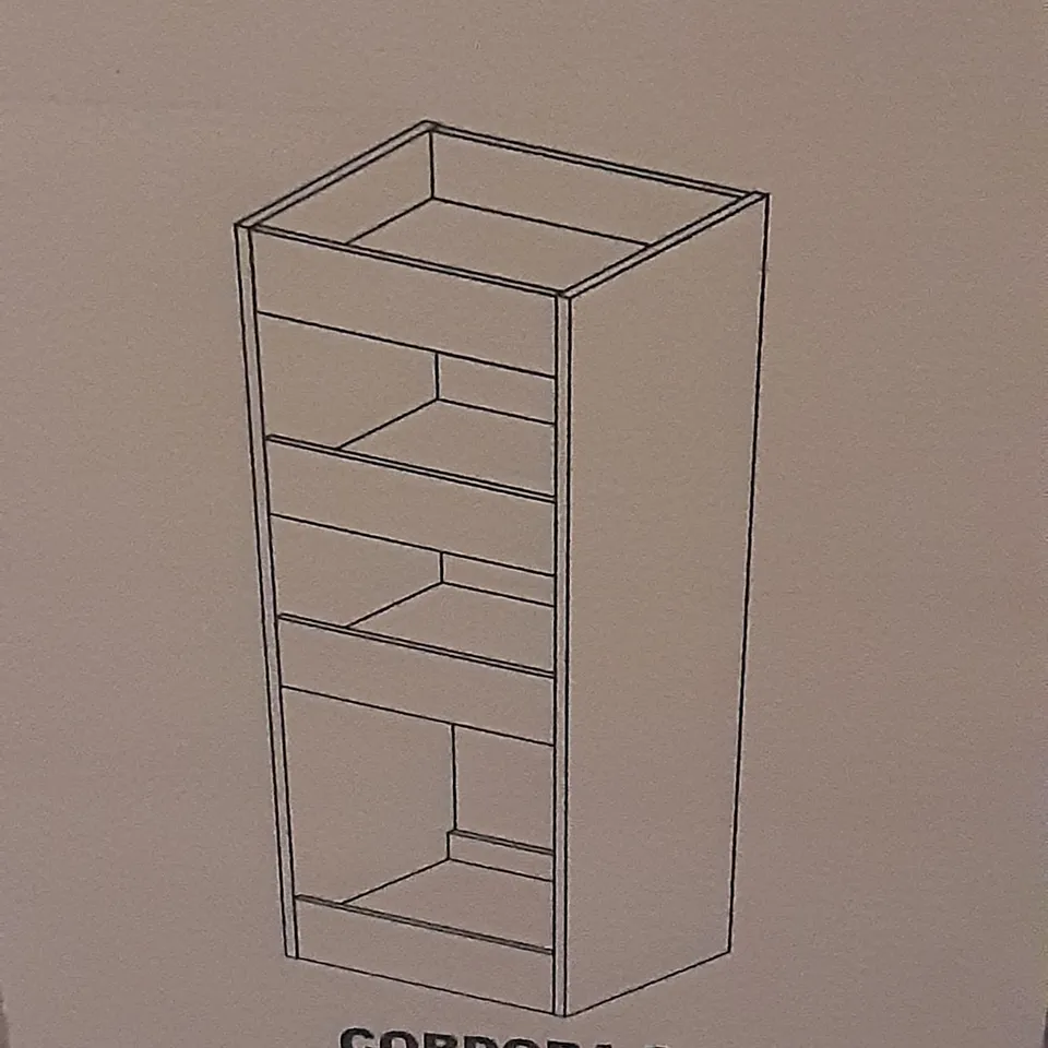 BOXED CORDOBA 2 STORAGE UNIT IN WHITE 