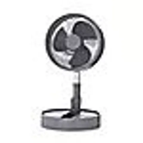 OUTLET BELL HOWELL RECHARGEABLE EXTENDABLE DESK FAN GREY