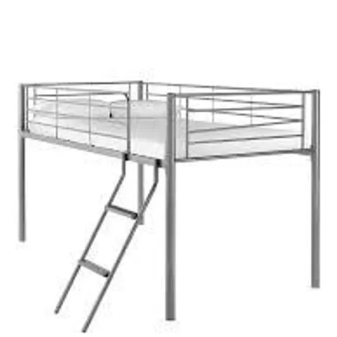BOXED GRADE 1 DOMINO BLACK MIDSLEEPER BED FRAME - COLLECTION ONLY
