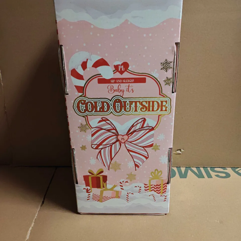 SEALED PLOUISE SIP & SLEIGH COLD OUTSIDE GIFT SET