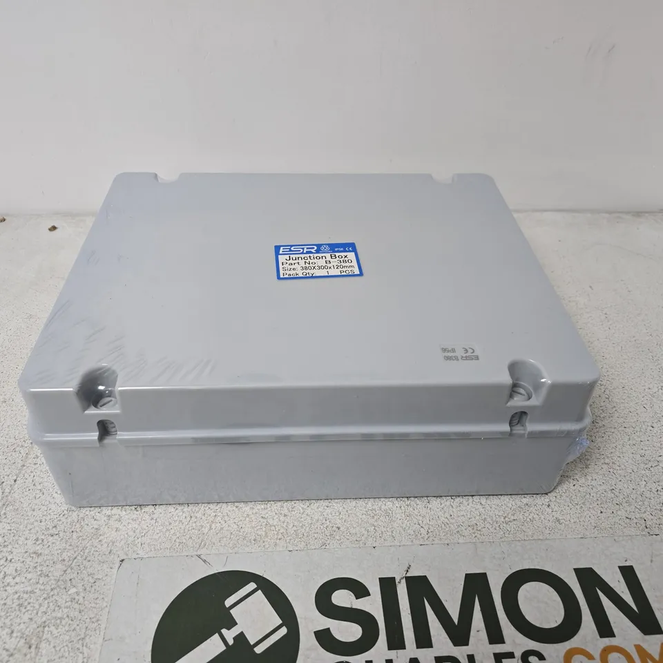 JUNCTION BOX ESR B-380 380X300X120MM – GREY