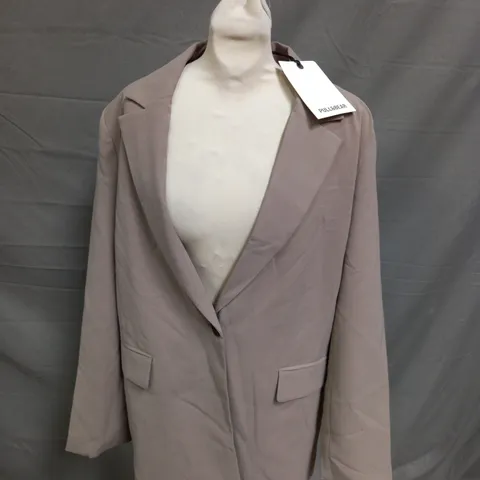 PULL & BEAR BROWN BLAZER - EUR XL