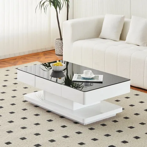 BOXED CYDNEY COFFEE TABLE BLACK