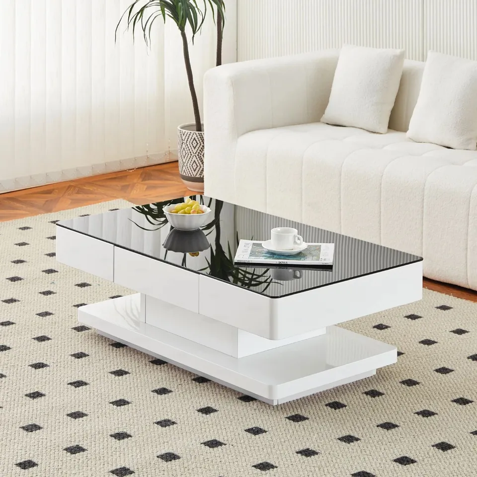 BOXED CYDNEY COFFEE TABLE BLACK
