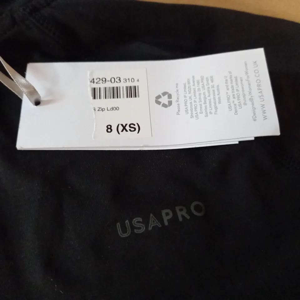 USAPRO QUARTER ZIP TOP - 8 (XS)