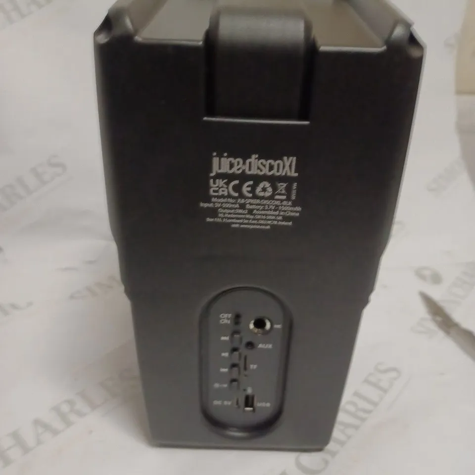 JUICE DISCO XL WIRELESS SPEAKER WITH MICROPHONE