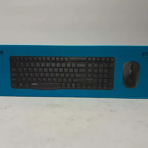 BOXED AND SEALED RAPOO X1800S WIRELESS OPTICAL MOUSE & KEYBOARD SET