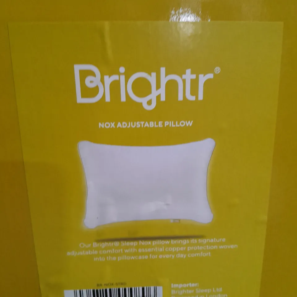 BRIGHTR MEMORY FOAM NOX ADJUSTABLE PILLOW