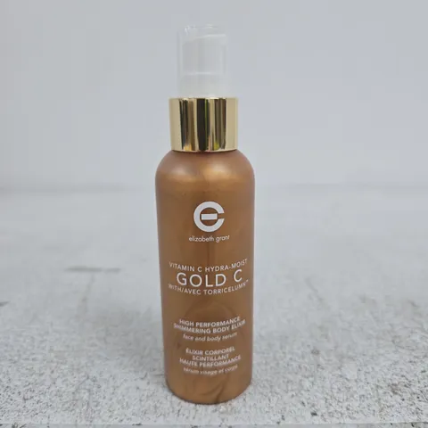 ELIZABETH GRANT GOLD C VITAMIN C HYDRA-MOIST SHIMMERING BODY ELIXIR β PUMP BOTTLE