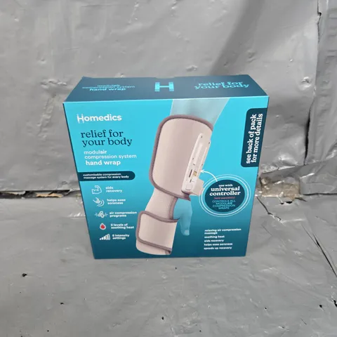 BOXED HOMEDICS MODULAR COMPRESSION SYSTEM HAND WRAP