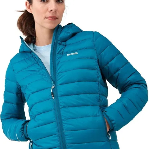 BRAND NEW REGATTA WOMENS HOODED MARIZION JACKET IN MOROCCAN BLUE SIZE UK 12