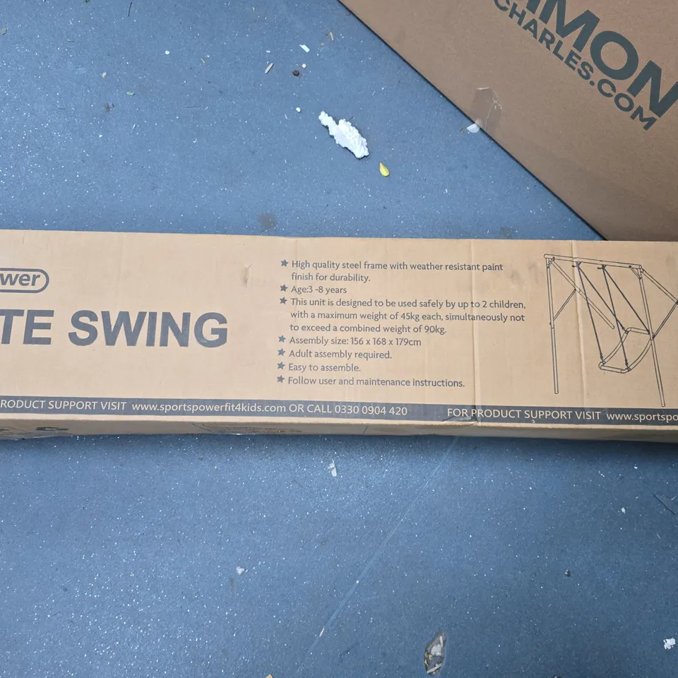 SPORTSPOWER MY FIRST SKYFLYER METAL SWING SET  - COLLECTION ONLY RRP £80