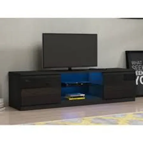 BOXED HULLINGER TV STAND UP TO 65" IN BLACK